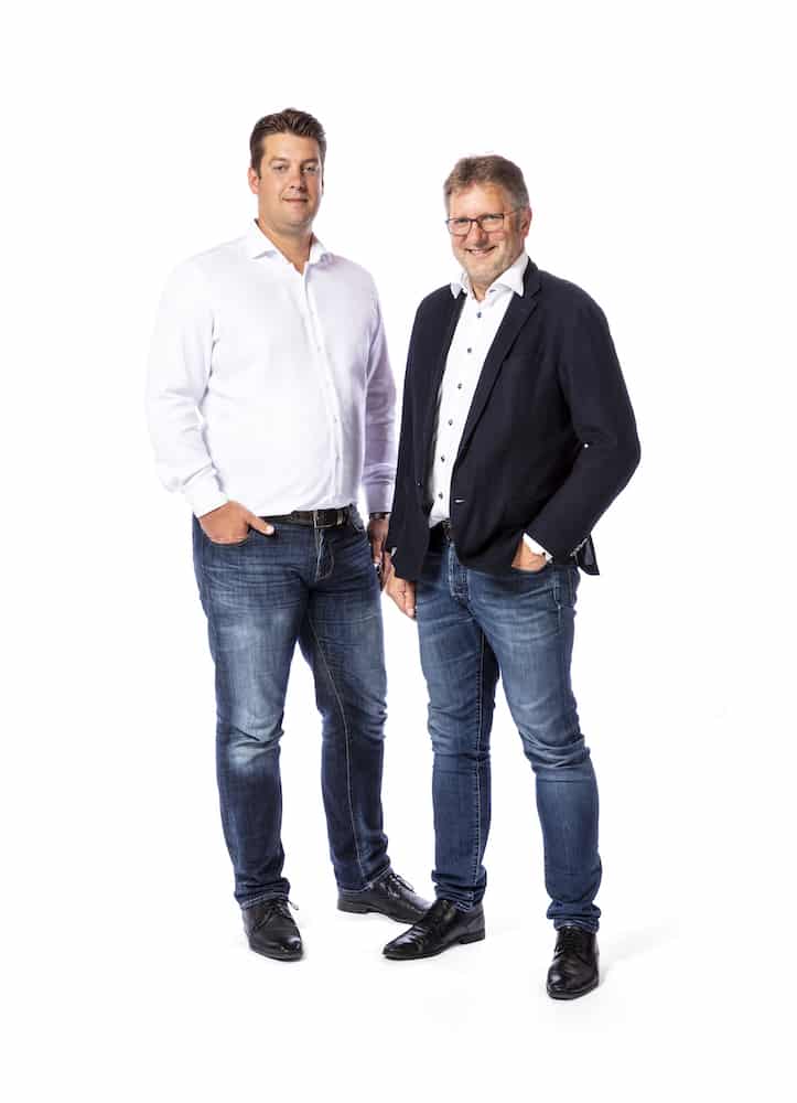 The two managing directors of Avion Europe. Sebastian Köchling can be seen on the left, next to Roland Caminades